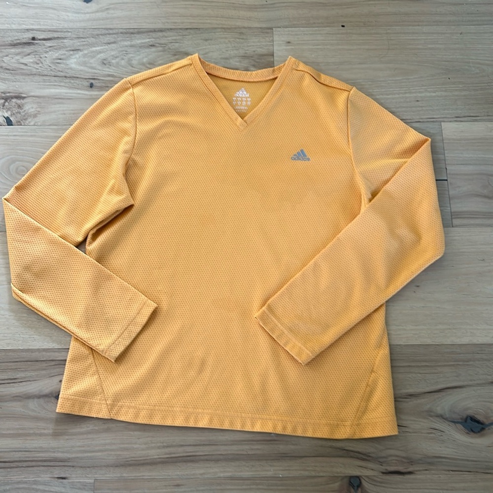Adidas climalite Women's  top  (size large)